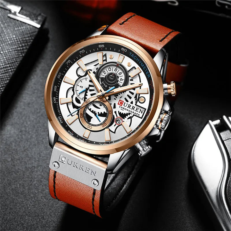 CURREN 8380 Luxury Watch