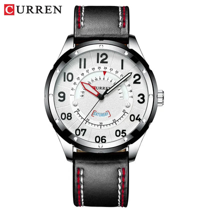 CURREN 8267 Leather Watch