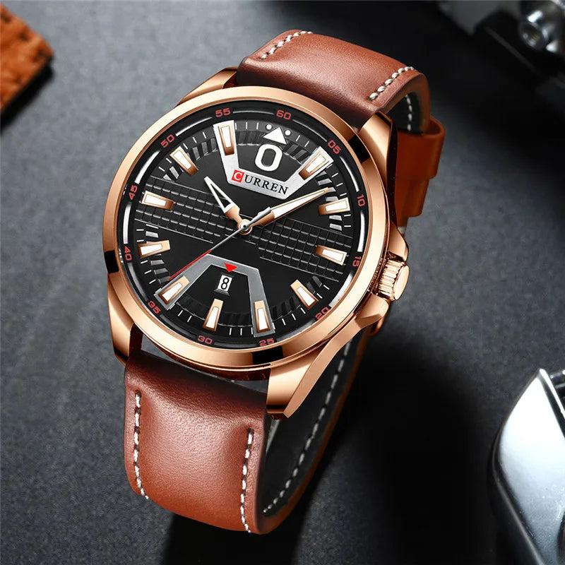 CURREN 8365 Luxury Leather
